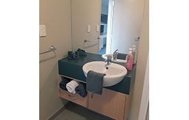 studio unit bathroom