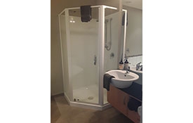 2-bedroom unit shower